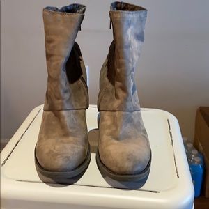 ALDO Leather booties size 8